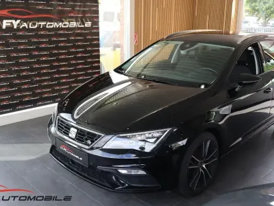 Używany Seat Leon Black Edition 150 KM (110 kW) 2019 Czarny Kombi
