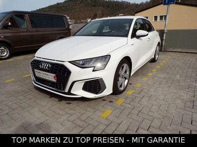 Gebraucht Audi A3 Sportback S-Line 150 PS (110 kW) 2022 Weiß Kleinwagen