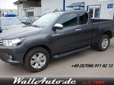 gebraucht Toyota HiLux 2.4D Extra Cab 4x4 Baustellenfahrzeug. inkl.19% Mwst