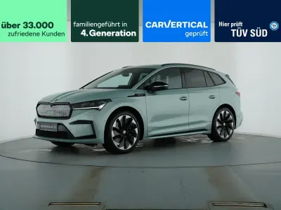 Gebraucht Skoda Enyaq iV SportLine 194 kW (265 PS) 2022 Arctic silber metallic SUV