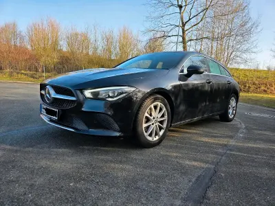 Brugt Mercedes CLA200 163 HK (119 kW) 2019 Sort Stationcar