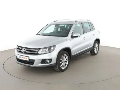 Gebraucht VW Tiguan LOUNGE 2015 Silber SUV