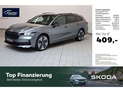 Gebraucht Skoda Superb SportLine 150 PS (110 kW) 2025 Graphite grau metallic Kombi