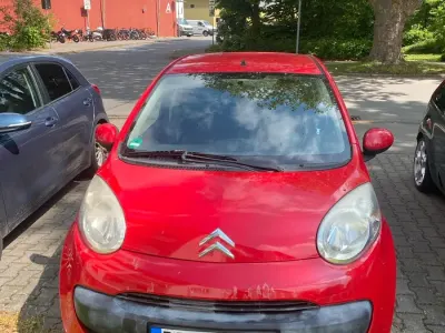 Brugt Citroën C1 68 HK (50 kW) 2008 Rød Hatchback