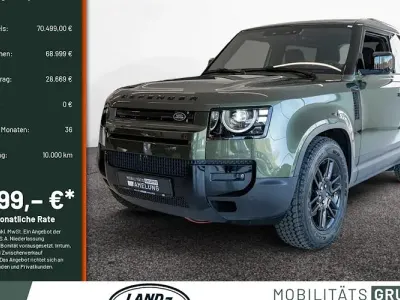 Brugt Land Rover Defender S 200 HK (147 kW) 2026 Grøn SUV