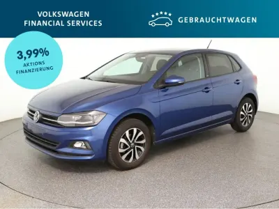 Brugt VW Polo Active 95 HK (69 kW) 2021 Blå Hatchback