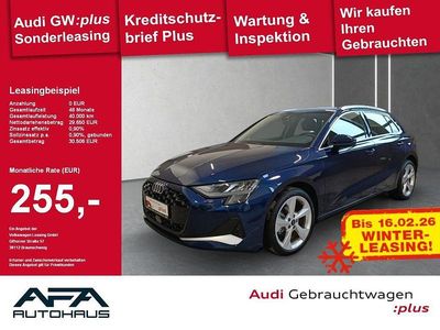 Blau Gebraucht 2025 Audi A3 Advanced Plus Limousine | 29.408 € (Superpreis)