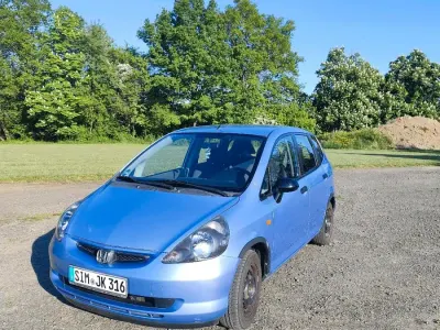 Käytetty Honda Jazz 83 HP (61 kW) 2002 Sininen Viistoperä