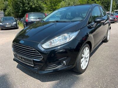 Gebraucht Ford Fiesta Titanium 101 PS (74 kW) 2015 Schwarz Kleinwagen