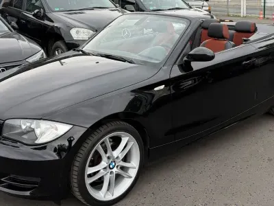 Gebraucht BMW 118 Cabriolet Sport Line 143 PS (105 kW) 2008 Schwarz Cabrio