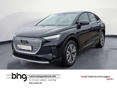 Gebraucht Audi Q4 Sportback e-tron Advanced 125 kW (170 PS) 2023 Schwarz SUV