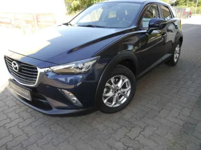 Gebraucht Mazda CX-3 Exclusive-Line 120 PS (88 kW) 2017 Mitternachtsblau metallic 42m SUV