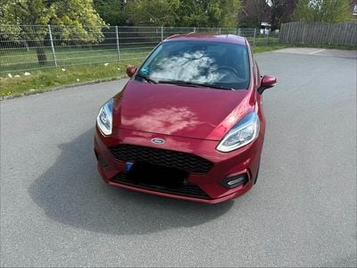 Usata Ford Fiesta ST-Line 101 CV (74 kW) 2018 Rosso Utilitaria