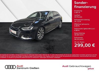 Gebraucht Audi A4 Advanced Plus 204 PS (150 kW) 2024 Mythosschwarz metallic Kombi