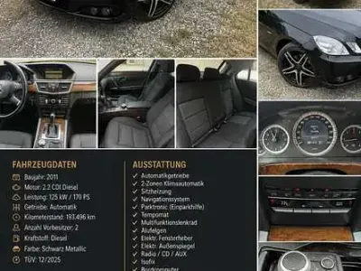 Gebraucht Mercedes E220 170 PS (125 kW) 2011 Limousine