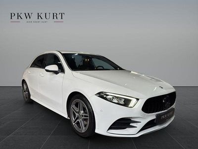 Usata Mercedes A180 AMG line 136 CV (100 kW) 2020 Bianco Berlina