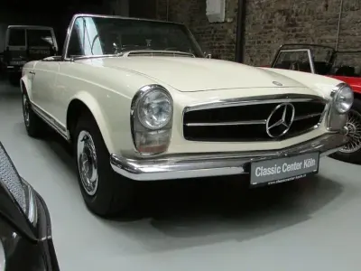 Gebraucht Mercedes 230 150 PS (110 kW) 1965 Weiß Cabrio
