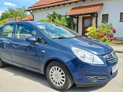 Używany Opel Corsa Eco 60 KM (44 kW) 2009 Niebieski Hatchback