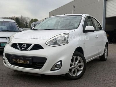 Second-hand Nissan Micra Acenta 80 CP (58 kW) 2014 Alb Hatchback