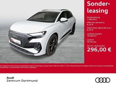 Gebraucht Audi Q4 e-tron S-Line 150 kW (204 PS) 2023 Weiß SUV