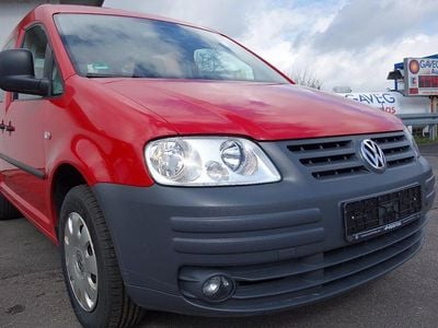 Gebraucht VW Caddy Conceptline 80 PS (58 kW) 2010 Rot Van / Kleinbus