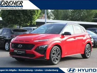 Gebraucht Hyundai Kona N Line 199 PS (146 kW) 2022 Schwarz SUV