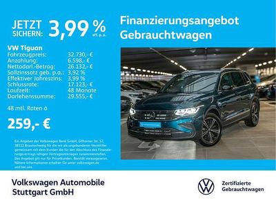 Gebraucht VW Tiguan Move 150 PS (110 kW) 2023 Nightshade blue metallic SUV