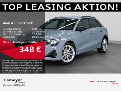 Occasion Audi A3 S-Line 204 ch (150 kW) 2025 Gris Berline