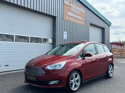 Gebraucht Ford C-MAX Titanium 150 PS (110 kW) 2017 Rot Van / Kleinbus