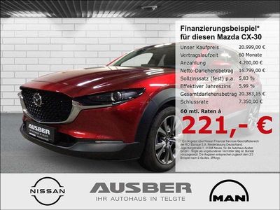 Gebraucht Mazda CX-30 Selection 179 PS (131 kW) 2020 Rot SUV