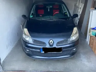 Gebraucht Renault Clio 2007 Schwarz Kleinwagen