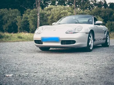 Gebraucht Porsche 986 Boxster 204 PS (150 kW) 1997 Silber Cabrio