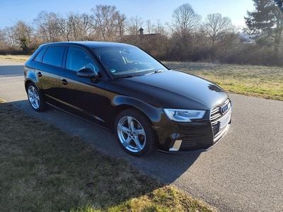 Usata Audi A3 Sportback Sport 116 CV (85 kW) 2017 Nero Utilitaria