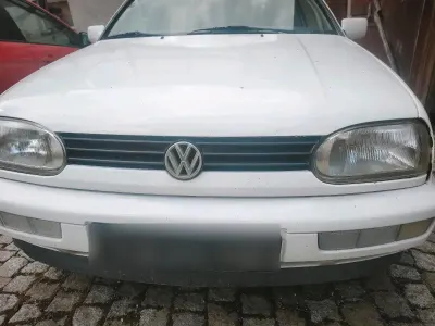 Gebraucht VW Golf III GTD 90 PS (66 kW) 1997 Weiß Kombi