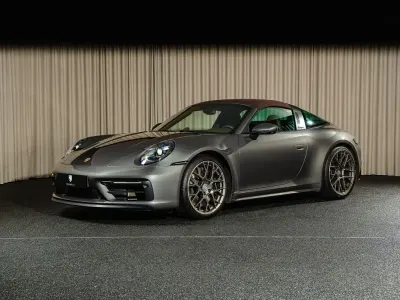 Gebraucht Porsche 911 Carrera 4 GTS Targa Chrono 480 PS (353 kW) 2021 Grau Cabrio