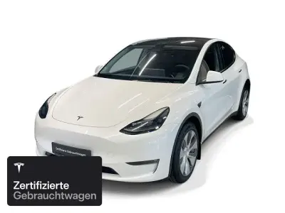 Gebraucht Tesla Model Y Long Range AWD 258 kW (351 PS) 2022 Pearl white multicoat SUV