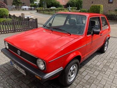 Second-hand VW Golf I 60 CP (44 kW) 1982 Roșu Hatchback