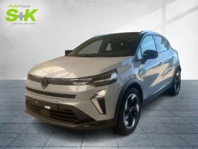Neu Renault Captur Techno 158 PS (116 kW) 2025 Rafalgrau metallic, black pea SUV