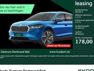 Second-hand Skoda Enyaq iV Loft 108 kW (148 CP) 2023 Albastru SUV