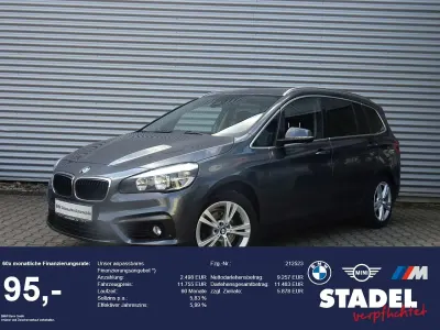 Gebraucht BMW 218 Gran Tourer Advantage 136 PS (100 kW) 2015 Grau Van / Kleinbus