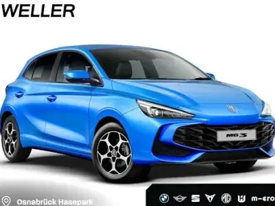 Neu MG MG3 Comfort 116 PS (85 kW) 2026 Blau Kleinwagen
