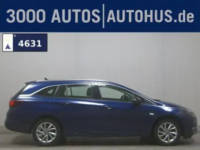 Gebraucht Opel Astra Elegance 110 PS (80 kW) 2021 Blau Kombi