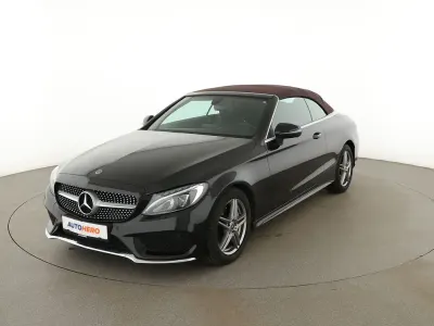 Gebraucht Mercedes C180 AMG line 156 PS (114 kW) 2018 Schwarz Cabrio