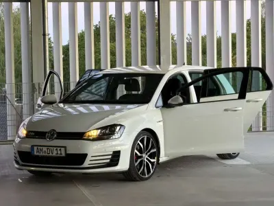 Gebraucht VW Golf VII GTD 184 PS (135 kW) 2015 Weiß Kleinwagen