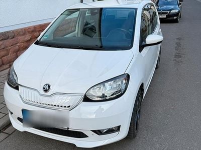 Gebraucht Skoda Citigo-e IV 61 kW (84 PS) 2020 Weiß Kleinwagen