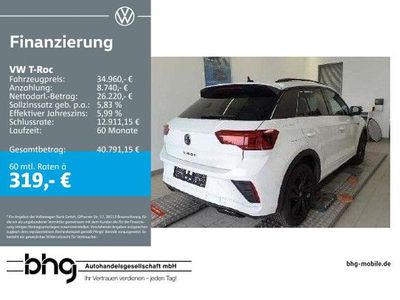 Gebraucht VW T-Roc R-line 150 PS (110 kW) 2025 Weiß SUV