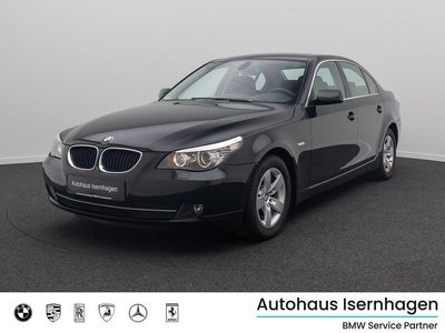 Usata BMW 520 Sport Line 177 CV (130 kW) 2008 Nero Berlina