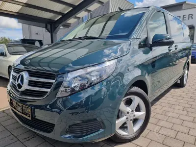 Używany Mercedes V250 190 KM (139 kW) 2019 Zielony Minivan