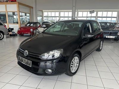 Gebraucht VW Golf VI Trendline 102 PS (75 kW) 2009 Schwarz Kleinwagen