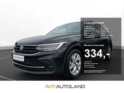 Gebraucht VW Tiguan Move 122 PS (89 kW) 2024 Schwarz SUV